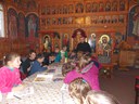 Activităţi catehetice la  Centrul Educaţional-Inovativ din Parohia Husasău de Criş