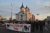 Adunare publică și Marș pentru viață la Oradea