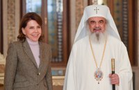 Ambasadoarea Franţei în România în vizită la Patriarhia Română
