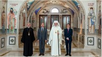 Ambasadorul Italiei la București, în vizită de prezentare,  la Patriarhia Română