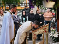 ASCOR Oradea și Garnizoana Militară, unite în rugăciune sub ocrotirea Sfântului Mare Mc. Gheorghe