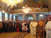 Biserica parohiei din Valea de Jos a fost târnosită
