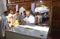 Chiriarhul Oradiei a târnosit noua biserică din Tileagd la început de an bisericesc