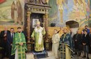 Chiriarhul Oradiei în orașul Beiuș la  praznicul Intrării Domnului în Ierusalim