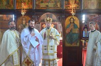 Chiriarhul Oradiei în parohia Săbolciu la praznicul Înălțării Sfintei Cruci