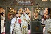 Chiriarhul Oradiei la Mănăstirea Izbuc în Duminica a cincea din Postul Mare 