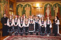 Colindatori la Centrul Eparhial al Episcopiei Oradiei