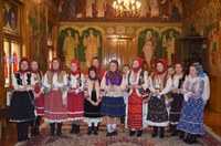 Colindători la Centrul Eparhial al Episcopiei Oradiei