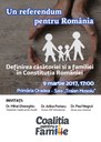 Conferință a conducerii Coaliției pentru familie la Oradea