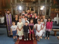 Copiii din parohia bihoreană Girișul Negru se pregătesc de Învierea Domnului