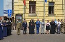 Drapelul Naţional al României sfințit și arborat la Oradea