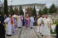 Duminica a treia din Postul Paștilor la Mănăstirea „Sfânta Cruce” din Oradea