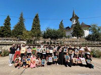 Elevi români și ucraineni în taberele de creație organizate de  Episcopia Oradiei