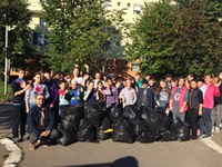 Elevii Liceului Ortodox „Episcop Roman Ciorogariu” din Oradea  s-au alăturat campaniei naţionale  Let's do it, Romania