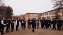 Elevii Liceului Ortodox „Episcop Roman Ciorogariu” Oradea au sărbătorit „Mica Unire”