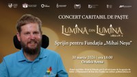 Concert pascal caritabil pentru Fundația „Mihai Neșu” - 30 martie 2026, Oradea Arena