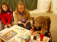 Expoziţie de icoane pe sticlă la Marghita