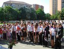 Festivitate de absolvire a claselor a VIII-a la Liceul Ortodox din Oradea