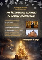 Invitație - Conferința „Din întunericul temniței la lumina Crăciunului” – Marius Balo la Parohia Ortodoxă Marghita I