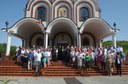 Liturghie arhierească în biserica  „Sfântul Mare Mucenic Dimitrie, Izvorâtorul de Mir” din Oradea