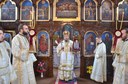 Liturghie arhierească în biserica parohială din Mihai Bravu