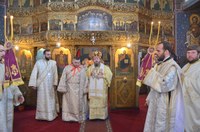 Liturghie arhierească în Parohia Ciumeghiu