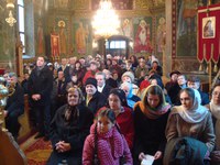 Liturghie arhierească la biserica „Buna Vestire” din Oradea