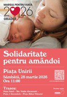 Marșul pentru viață 2026 - Solidaritate pentru amândoi !