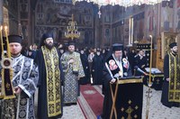 Partea a patra din Canonul cel Mare citită de Chiriarhul Oradiei la Mănăstirea Sfânta Cruce din Oradea