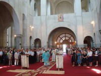 Pogorârea Duhului Sfânt la Catedrala nouă din Oradea