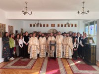 Prăznuirea Sfântului Apostol Iacov în noul Paraclis al Liceului Ortodox „Episcop Roman Ciorogariu” din Oradea