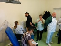 Preoți și credincioși din Protopopiatul Beiuș au donat sânge