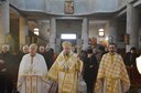 Prima Liturghie arhierească în noua biserică din Oradea ocrotită de Sfântul Mare Mucenic Dimitrie 