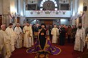 Prima Sfântă Liturghie arhierească în noua biserică din parohia bihoreană Rontău