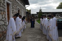 Primul dintre hramurile Mănăstirii Izbuc din acest an,  sărbătorit în vinerea Săptămânii Luminate