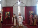 PS Sofronie la noua Catedrală Episcopală din Oradea de Înălţarea Sfintei Cruci
