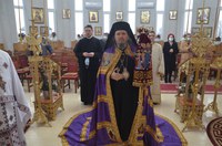 Sfințirea pietrei de temelie a casei de tip familial pentru orfani  din parohia Palota