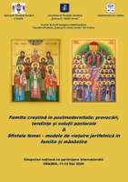 Simpozion național cu participare internațională organizat de  Facultatea de Teologie Ortodoxă „Episcop Dr. Vasile Coman”,  Oradea, 11-12 mai 2026