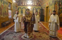Slujire arhierească în paraclisul de la Reședința Episcopală din Oradea