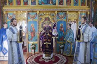 Slujire arhierească la Dicănești de Soborul Sfântului Prooroc Ioan Botezătorul