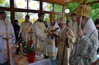Slujire arhierească și pomenire la Mănăstirea „Sfântul Simeon Stâlpnicul” din Arad