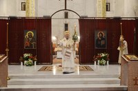 Slujiri arhierești ale Episcopului Oradiei la praznicul Învierii Domnului