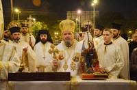 Slujiri arhierești la praznicul Învierii Domnului în Eparhia Oradiei