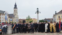 Statuia Regelui Ferdinand I al României dezvelită și sfințită la Oradea