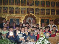 Taina Sfântului Maslu în parohia Sîrbi