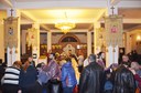 Taina Sfântului Maslu și rugăciuni pentru bolnavii afectați de incendiul din clubul Colectiv din București la Catedrala Episcopală din Oradea
