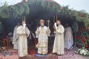 Târnosire de biserică şi Liturghie arhierească în filia Teleac                                               