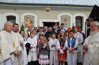 Târnosirea bisericii parohiale din Săliște de Vașcău