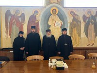 Viețuitori ai Mănăstirii Izbuc, în pelerinaj la Așezământul monahal din Comitatul britanic Essex - ctitoria Sfântului Cuvios Sofronie Athonitul