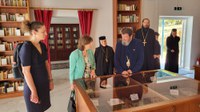 Vizita Ambasadoarei Statelor Unite ale Americii la  Mănăstirea „Sfânta Cruce” din Oradea